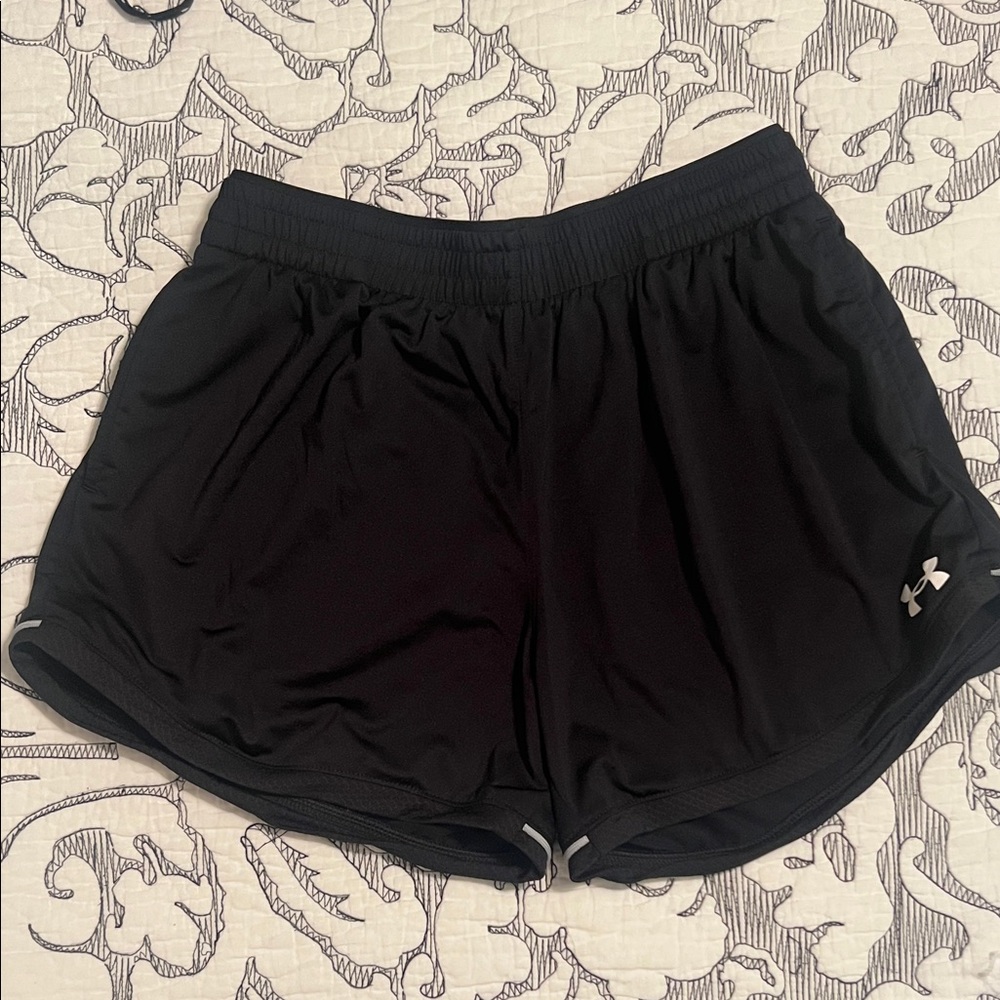 Under Armour Black Women's Athletic Running Shorts